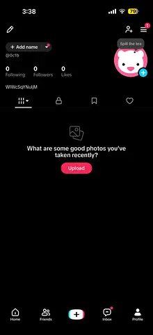 TikTok 4 digit username