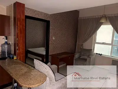 Semi Furnished Central AC 1-Bedroom Hall Apartment for rent. Hamidiah 1, Ajman.