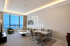 Burj Al Arab and Sea View | High Floor | Furnished
