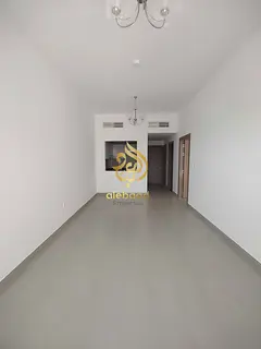 One month free Brand New 1BHK apartment with bolcony very prime location just in 60k in warsan 4