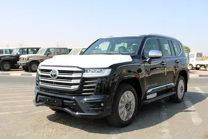 Toyota Land Cruiser 300 3.3L Diesel VXR GCC Specs - Export only (with New DRL + Soft door close)