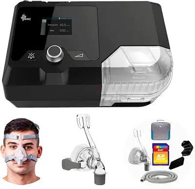 BMC G2S A20 Auto CPAP Machine for home with Humidifier, BMC N4 Mask