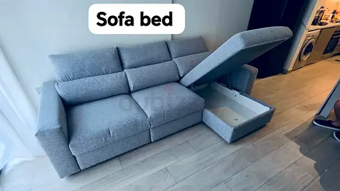 Perfect condition ___IKEA esklstuna lshape sofa bed