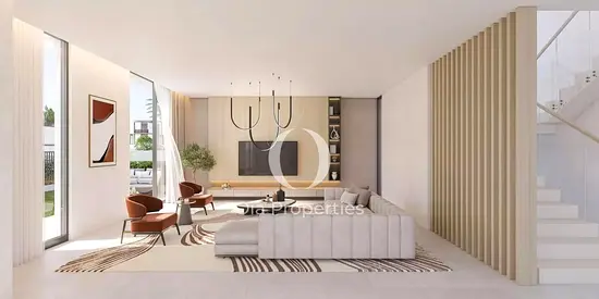فيلا مفروشة من 4 غرف نوم | إطلالة على الحديقة والمسبح | تصميمات داخلية حديثة