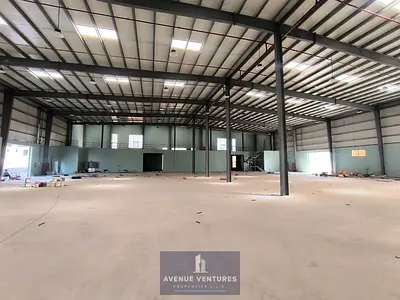 BRAND NEW /// 30000 Sq.Ft With 325Kw Power Warehouse For Rent in Emirates Modern Industrial Area Ua