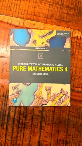 Edexcel IAL Pure Mathematics 4 Textbook (Ebook code available)