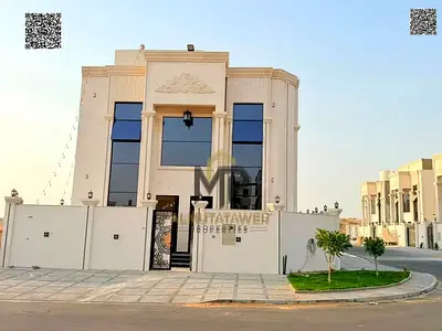 فيلا زاوية للبيع في الحليو 2 – عجمان | بجوار مركز شرطة الحليو الجديد | السعر شامل رسوم التسجيل ونقل الملكية | موقع استراتيجي قريب من جميع الخدمات م