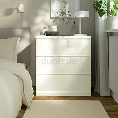 Ikea MALM chest of 3 drawers
