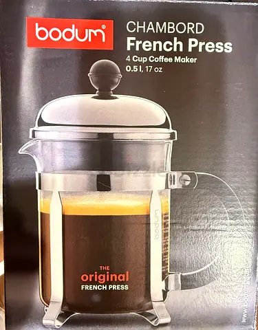 Bodum Chambord French Press Coffee Maker 500ml