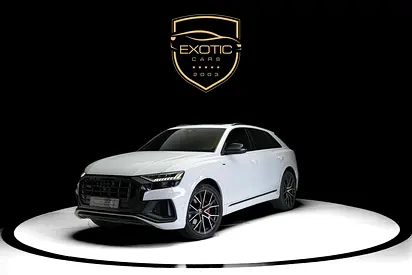 Q8 55 TFSI S-LINE | GCC | TWO TONE INTERIOR | PANORAMIC ROOF