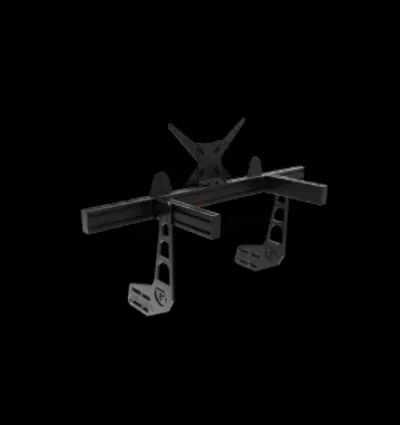 TRACK RACER COCKPIT-MOUNTED (INTEGRATED) SINGLE MONITOR STAND FOR SIM RACING AND FLIGHT SIMULATION