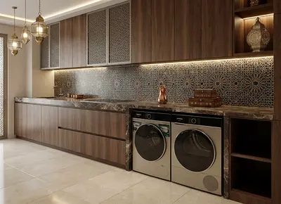 Modern Siemens iQ700 Laundry Pair – Touch-Control Washer & Separate Dryer
