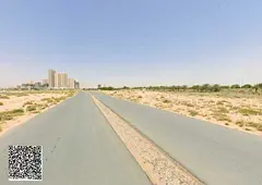 Residential land for sale in Al Aliyah, Ajman; permit for Ground + 3 floors.