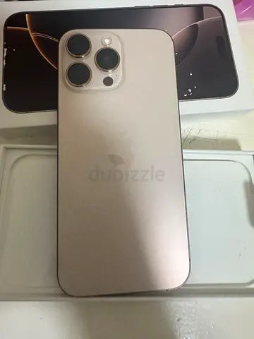 Iphone 16 promax 256gb tdra desert titanium