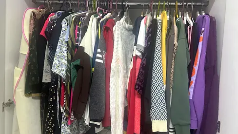 Mixed women's tops and sweaters - assorted sizes, used