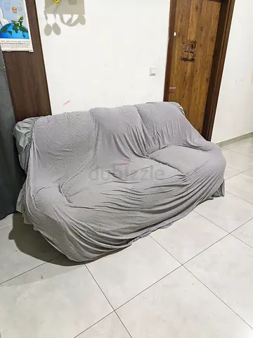 Used 3-seater Sofa (covered) in Good Condition