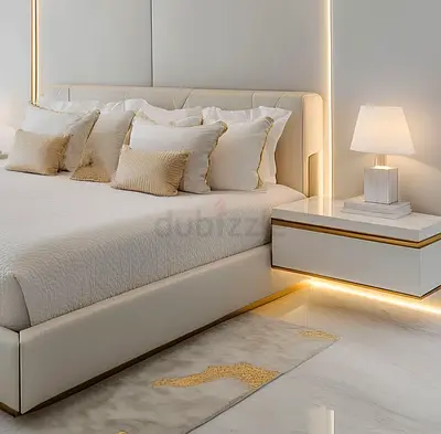 Beige colour 180*200 king size Bed