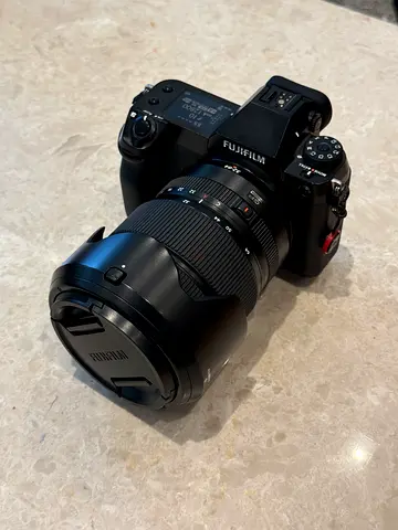 Fuji GFX 100s with two lenses 32-64 f4 and 50mm f3.5