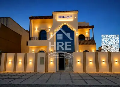 فيلا أول ساكن بواجهة حجرية وزاوية مميزة