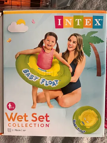 Intex Baby Float, Swim vest, inflatable arm bands 30-60 kg, Air pump