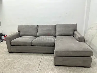 Perfect condition crate&barrel lshape sofa