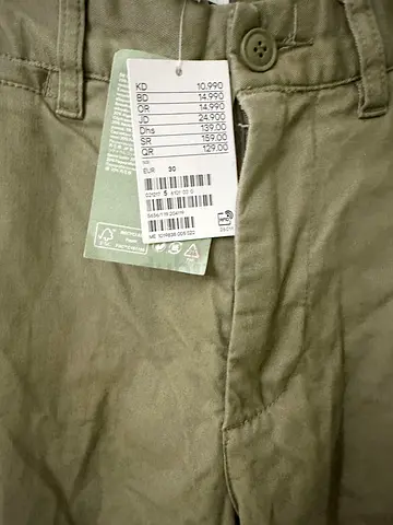 MEN TROUSER PANT BRAND NEW ORIGINAL PRICE 139 AED SELLING AT 90