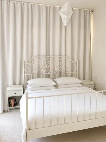 IKEA Leirvik Bed Frame (180x200 Super King) + Mattress – Excellent Condition