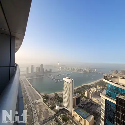 Unfurnished 1BR | Sea View | High Floor