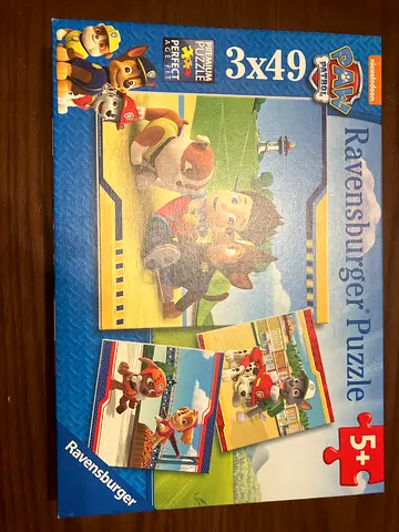 Ravensburger PAW Patrol 3 x 49-piece Kids Puzzle Set (ages 5+)
