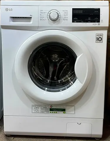 LG washing machine latest model 8KG perfect working condition very good