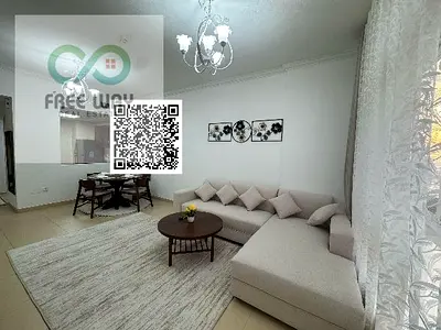 🏢🔥 غرفة وصالة مفروشة للإيجار الشهري في عجمان – أبراج الياسمين 🔥🏢  ✨🔥 ثاني ساكن – شقة جديدة ونظيفة بمساحة كبيرة! 🔥✨  هل تبحث عن شقة مفروشة بالكام