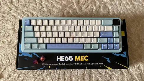 HE65 MEC 65% Mechanical Keyboard - Hot-swappable, RGB, Knob