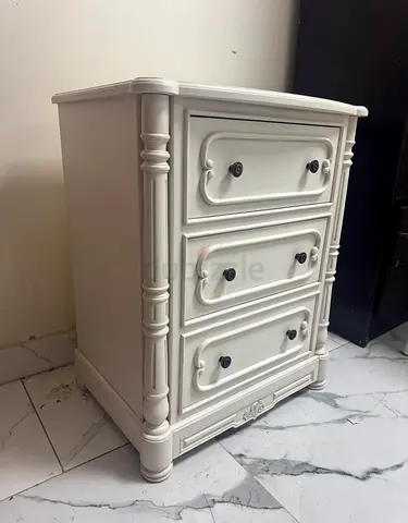 Free delivery luxury Vintage White French provincial 3 piece bedroom set