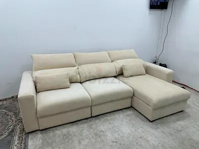 IKEA Eskilstuna beige color lshape sofa bed