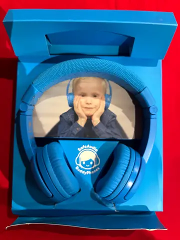 BuddyPhones Play+ Wireless Bluetooth Volume-Limiting Kids Headphones