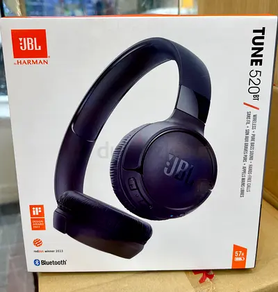 JBL Tune 520BT Wireless Over-Ear Headphones - Brand New Box
