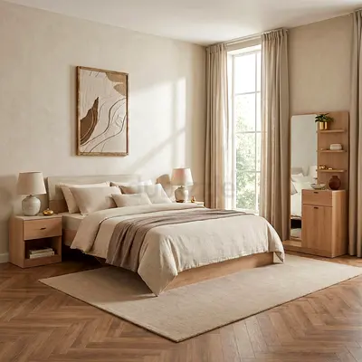 New Movo Rivera 4-Piece King Bedroom Set - 180x200