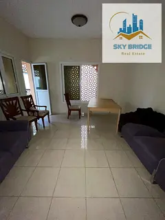 1bhk with balcony near corniche with close hall central ac and gass outside kacha parking family bui