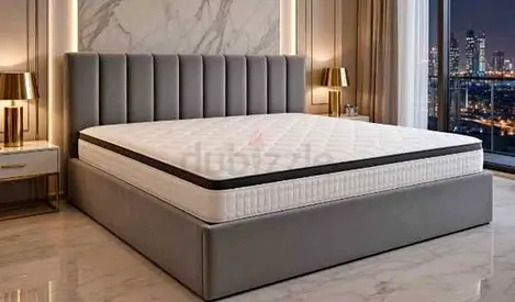 Brand new King size Luxury Velvet Bed frame with Mattress available