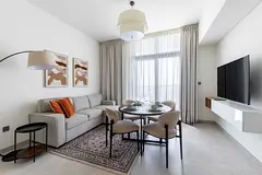 Fully furnished 2BR | Private balcony | City view | Jumeirah Village Triangle