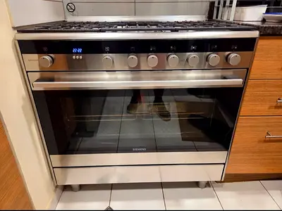 Siemens 5 Burners Full Gas Digital Cooking Range Latest Version 90cm