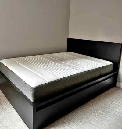 Ikea Queen Size Bed with Mattress Available in Perfect Condition
