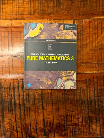 Edexcel IAL Pure Mathematics 3 Textbook (Ebook code available)