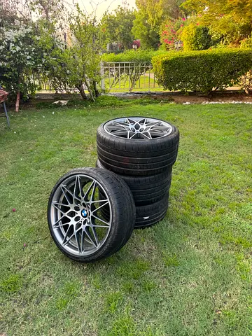Genuine BMW 666M 20" Competition Wheels + Tyres – F80 M3 / F82 M4 – Set of 4