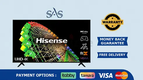 Hisense | 43 Inch | 4K UHD Smart TV | Free Delivery | Warranty | 43A62G