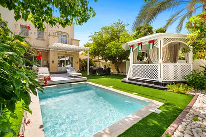 Upgraded 3-Bedroom Corner Villa | Lake View | Private Pool | Large Garden