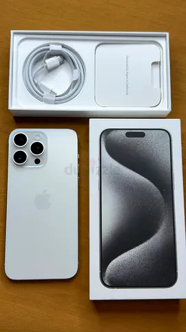 Iphone 15 promax 256gb White titanium