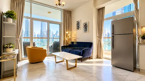 Burjkhalifa View | Canal Facing | Fully furnished | Ready to move