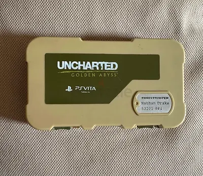 PS Vita Thrustmaster Uncharted Golden Abyss Carrying Case PS Vita (Rare)