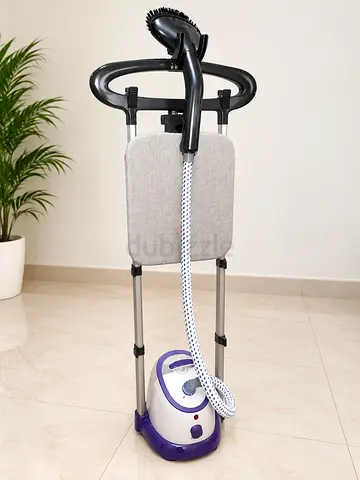 Standing Garment Steamer with Ironing Board – Clothes Steam Iron
